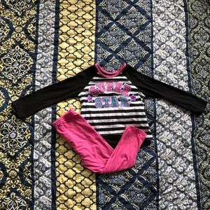 Girls 3t long sleeve, leggings outfit